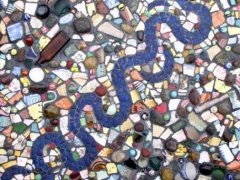 мозаика со змейкой